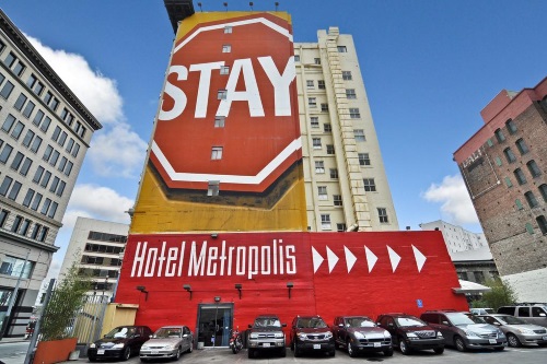 Metropolis Hotel buitenkant